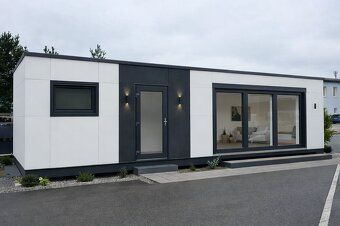 Prodáme CELOROČNÍ OBYTNÝ MODUL 4x11 m. Výroba Králův Dvůr. K