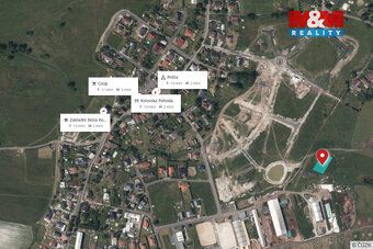Prodej pozemku k výstavbě o ploše 1.100 m² v klidné části ob