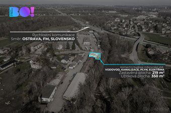 BO! nabízí k prodeji dvoupodlažní podsklepenou komerční budo