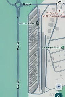 Dlouhodobě pronajmu garáž v ul. Pionýrů v Mostě. Zastavěná p