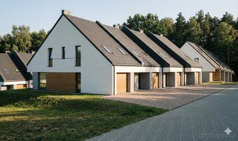Představujeme vám návrh komplexu osmi rodinných řadových byt
