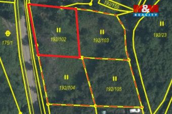 Nabízím k prodeji zahrady o výměře 394 m², 388 m², 400 m² a 