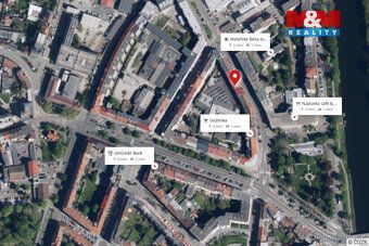 Pronájem bytu 2+kk, 54 m² s lodžií a sklepem. Byt se nachází