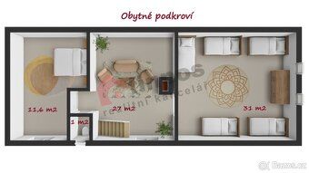 Nabízíme k prodeji pohádkovou usedlost 4 + 1 na polosamotě. 