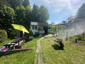 Dobry den, prodam chatku se zahradkou 400m2 , pozemek mesta,