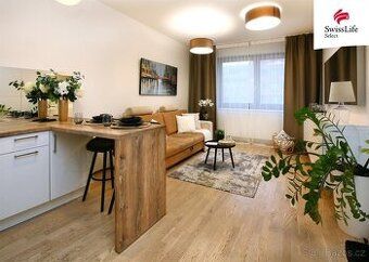 Nabízíme pronájem bytu 2+kk, o ploše 45m2, ve 4. podlaží čin