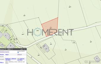 ! REZERVOVÁNO !
Prémiový stavební pozemek 1 343 m² v Bedřich