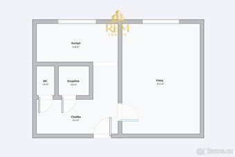 Nabízíme k prodeji byt v osobním vlastnictví o dispozici 1+1