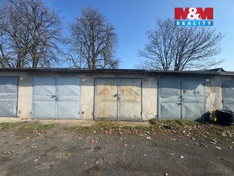 Prodej řadové zděné garáže 22 m² v klidné části Chomutov I (