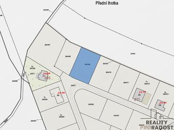 🟢 Prodej stavebního pozemku 1 103 m² – Bavoryně, klidná loka