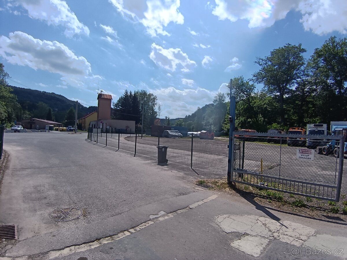 Pronájem výborně situované nekryté plochy Bazar/ prodejna sy