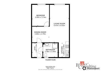 Pronájem, byty/2+kk, 59 m2, 33023 Vochov, Plzeň-sever [ID 86
