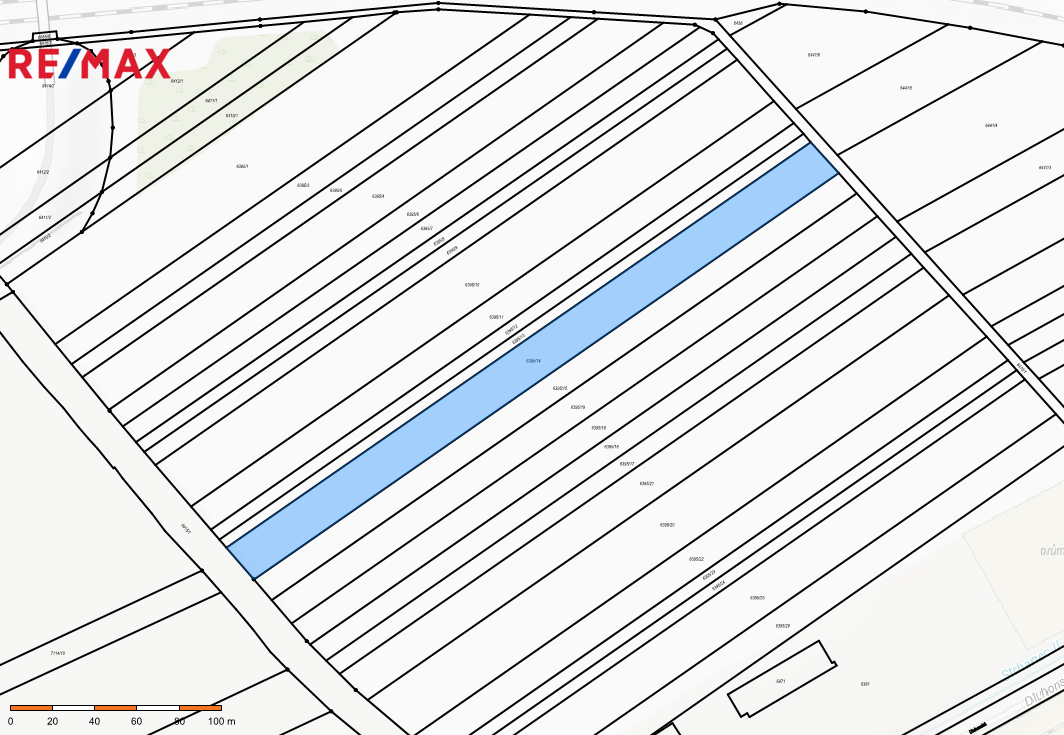 Nabízíme k prodeji pozemek o celkové výměře 6 599 m² na okra
