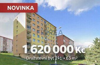 Nabízíme k prodeji družstevní byt s dispozicí 2+1 o výměře 5