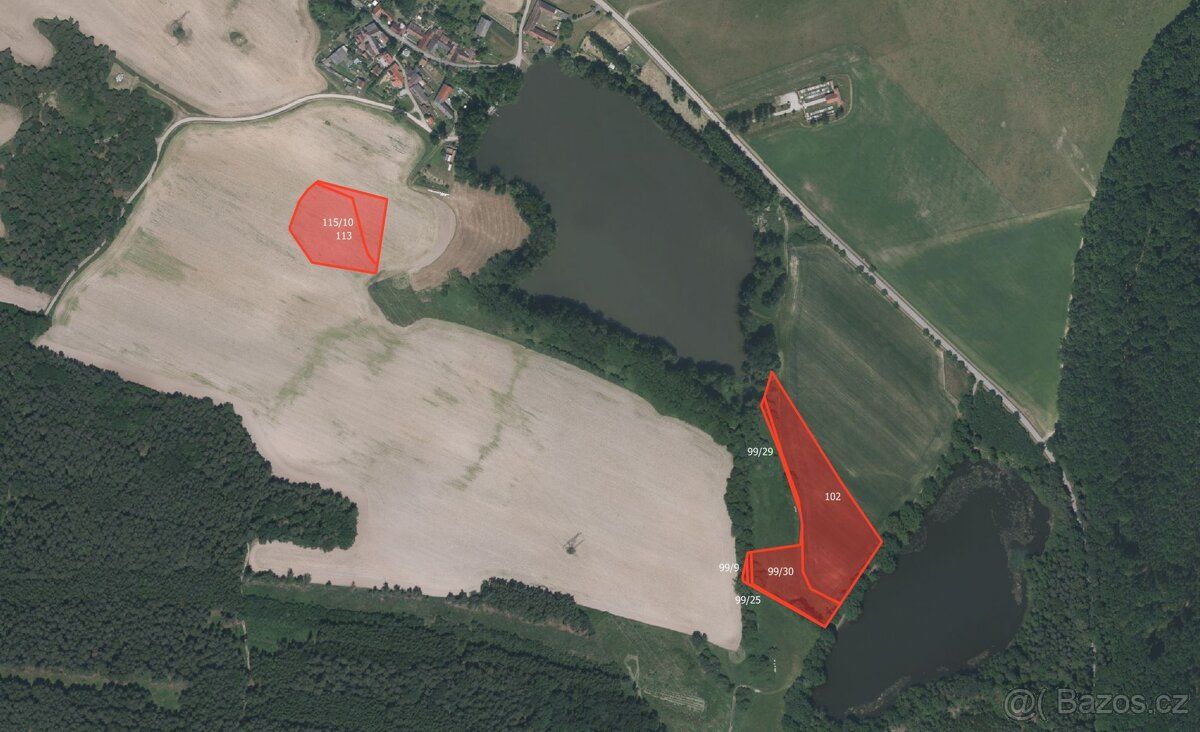 V katastrálním území Mladějovice v okrese Strakonice nabízím