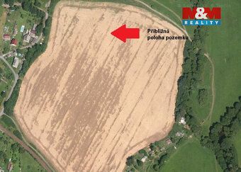 Nabízíme k prodeji ideální 1/2 pole o výměře 3 175 m² v k.ú.