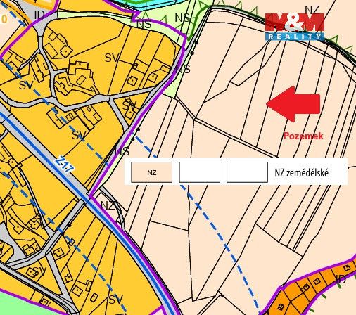 Nabízíme k prodeji ideální 1/2 pole o výměře 3 175 m² v k.ú.