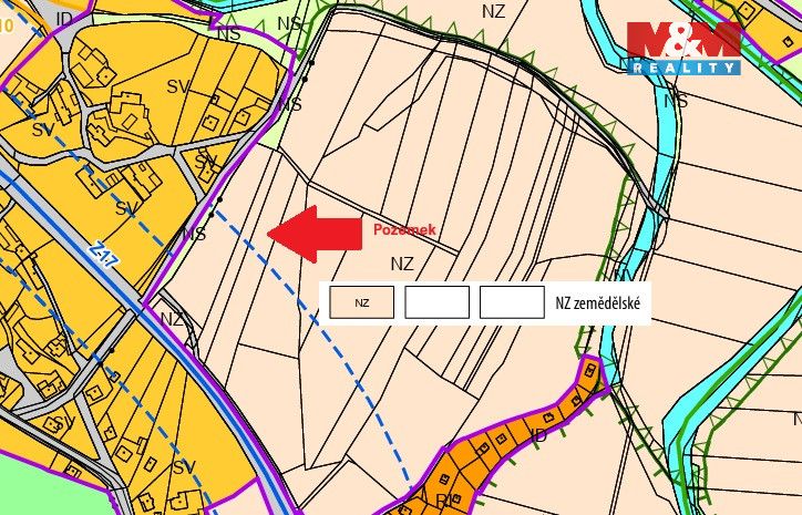 Nabízím k prodeji ideální 1/2 pole o výměře 3 418 m² v k. ú.