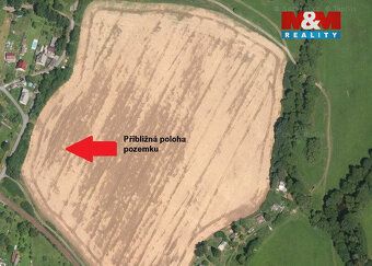 Nabízím k prodeji ideální 1/2 pole o výměře 3 418 m² v k. ú.