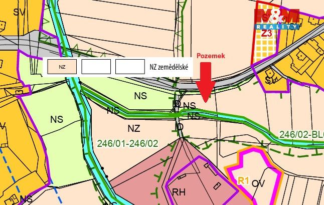 Prodej ideální 1/2 orné půdy o výměře 1 524 m² v k.ú. Žďár u
