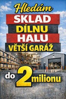 Vyměním garáž 19m² v Šumperku na ulici bludovska za větší ga