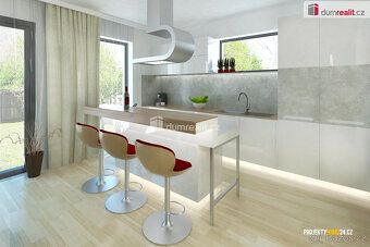 Cena včetně pozemku, výstavby RD, IS, příjezdové komunikace 