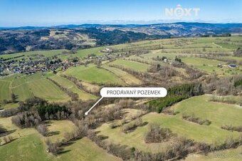 K prodeji pozemek 505 m2 v obci Bukovina u Čisté. Možnost na