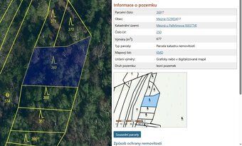 nabízím malý lesní pozemek uvnitř pěkného remízu.; 677 m², p