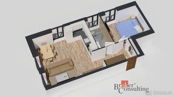 Prodej bytu 2+kk budova C6Výstavba již zahájena, dokončení 4