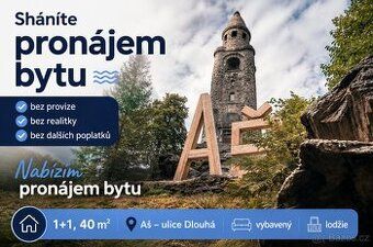 Nabízíme k pronájmu byt 2+1 v Aši. Byt je po celkové rekonst