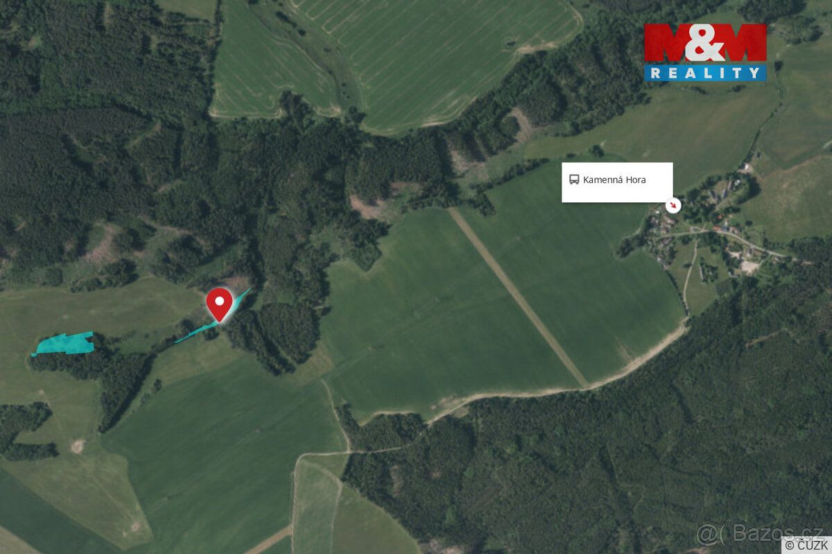 Nabízíme k prodeji pozemek o výměře 10 538 m² v klidné lokal