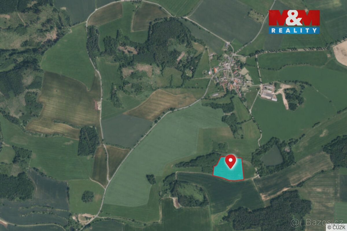 Nabízíme k prodeji zemědělský pozemek o výměře 29.752 m² v k