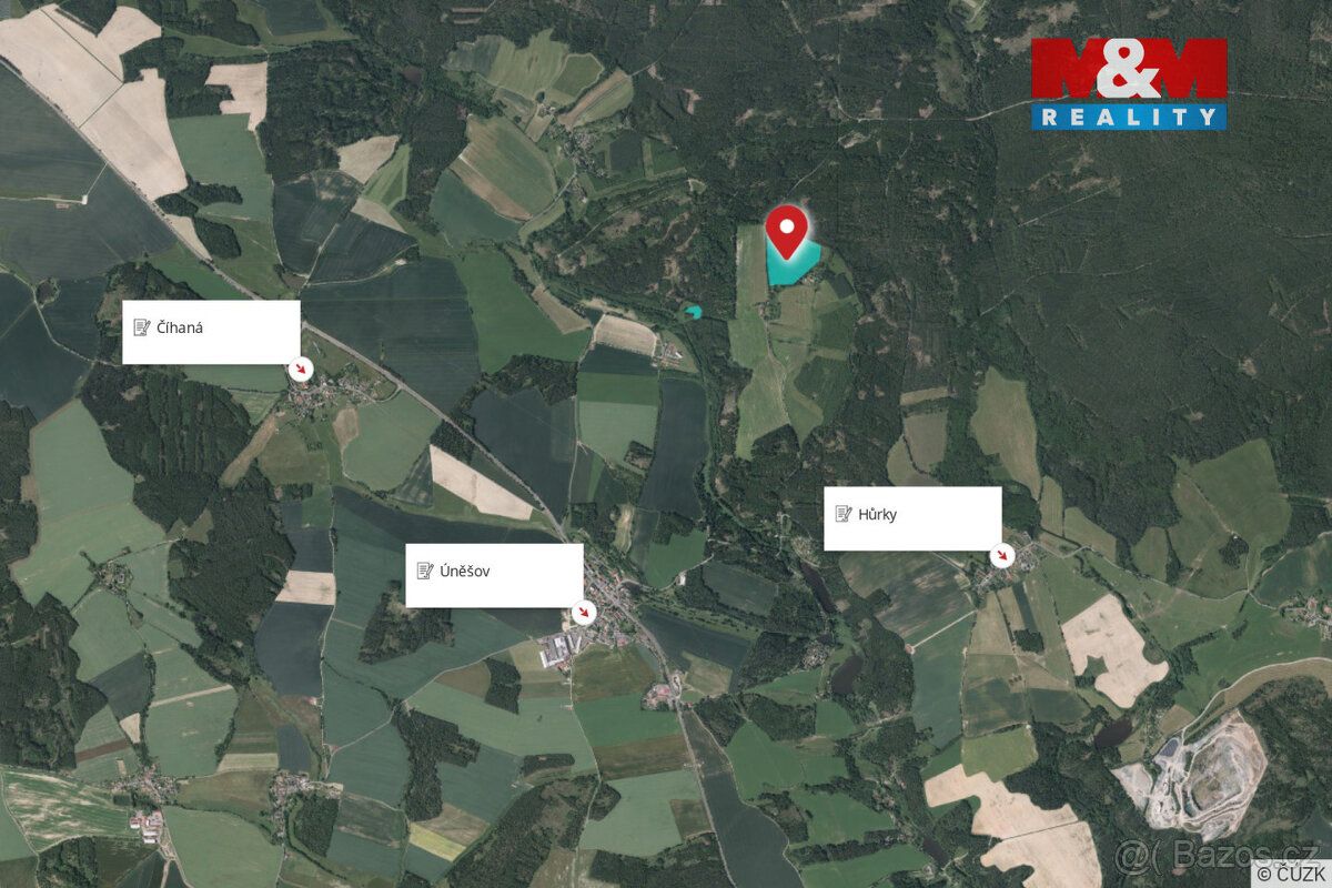 Nabízíme k prodeji zemědělský pozemek o celkové výměře 98 04
