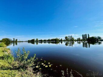 Exkluzivní zahrada na břehu Labe – Křešice Slunce, voda, kli