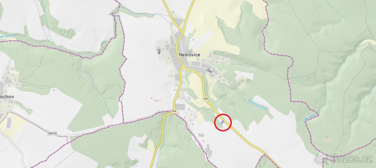 Prodej orné půdy – Neslovice, okres Brno-venkov (do 20km od 