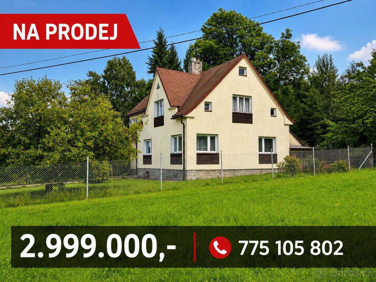 🏡 INVESTIČNÍ PŘÍLEŽITOST V SRDCI BESKYD – TROJANOVICE
Nabízí