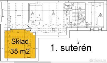 Od 1. září budeme na Praze 3 mít k pronájmu sklad o rozloze 