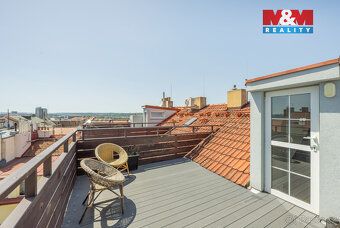 Mezonetový byt s terasou na které si budete užívat výhledy, 