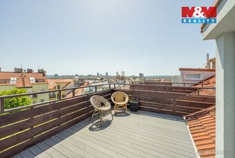 Mezonetový byt s terasou na které si budete užívat výhledy, 