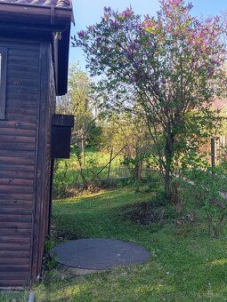 Prodej zahrady v os. vlastnictví o výměře 298 m2 s chatkou 1