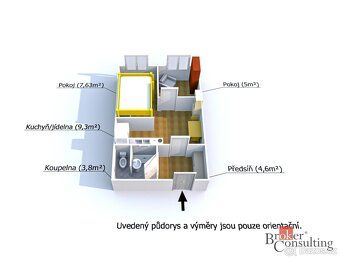 Prodej, byty/1+kk, 31 m2, Žlutická 1668/39, Bolevec, 32300 P