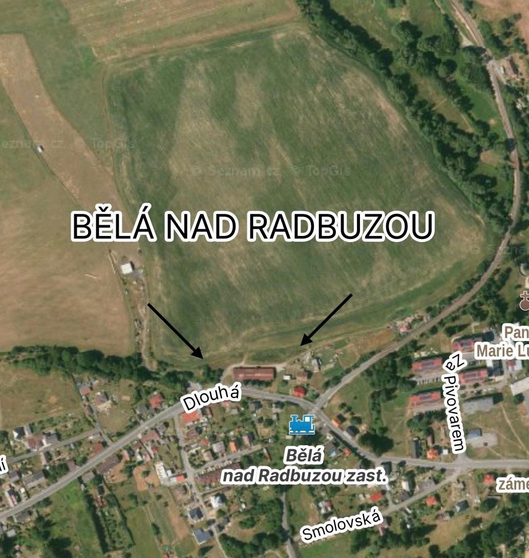 Prodej 3 stavebních parcel s možností rozšíření – Bělá nad R