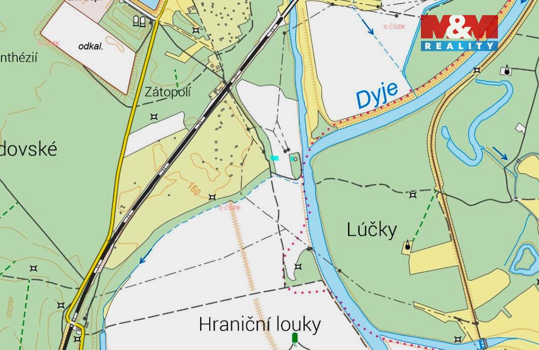 Prodej pozemku o výměře 262 m2 v katastru obce Poštorná. Jed