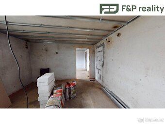 Dispozice a plochy - Byt/ateliér 3+1, celková plocha 62 m² -