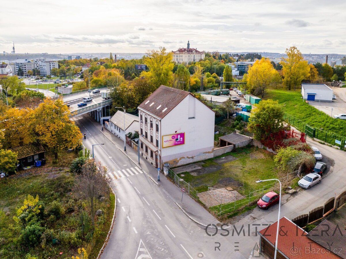 Pronájem pozemku o velikosti 559 m2 v ulici Davídkova, Praha