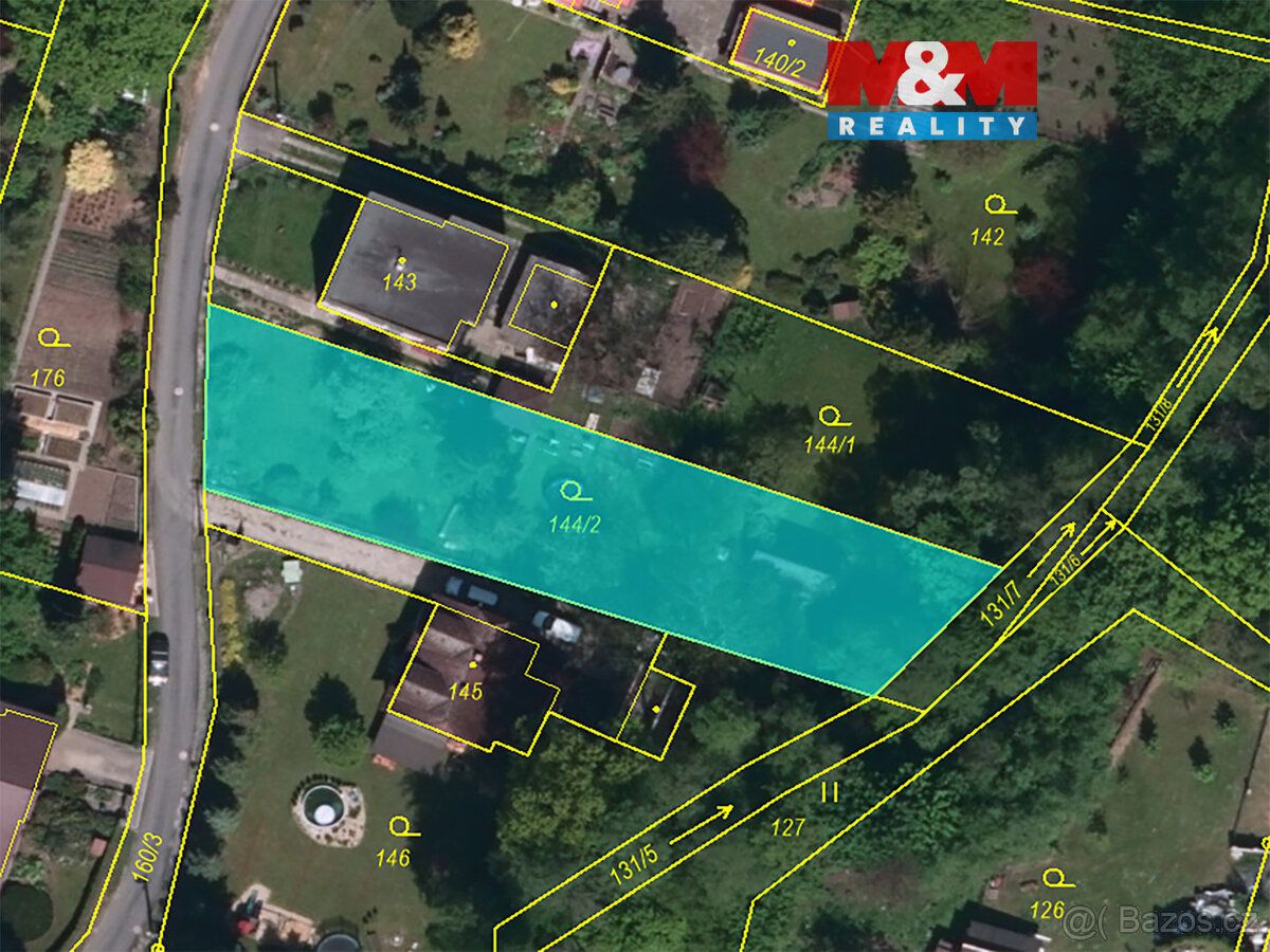 Nabízíme k prodeji krásný pozemek o rozloze 971 m² v katastr
