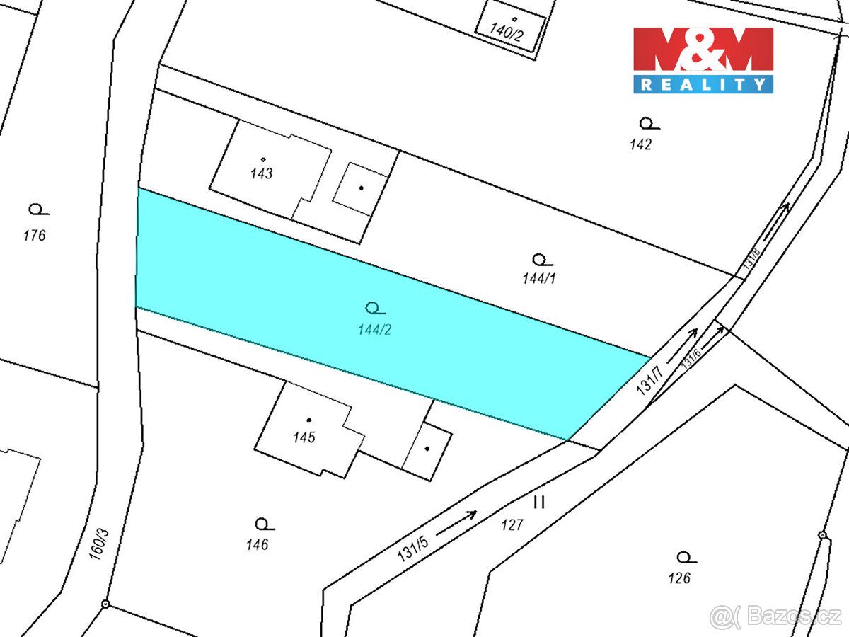 Nabízíme k prodeji krásný pozemek o rozloze 971 m² v katastr