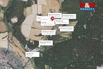 Nabízíme k prodeji stavební pozemek o výměře 801 m² v centru