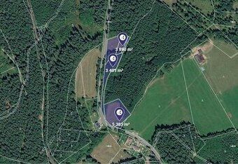 Prodám pozemek o velikosti 8823 m2, k.u. Vimperk vedený v úz