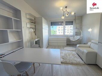 K pronájmu nabízíme moderně zařízený byt 1+kk o velikosti 29